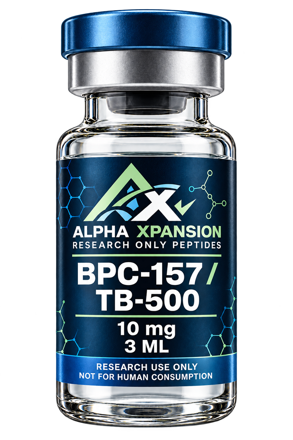 Alpha Xpansion BPC-157 / TB-500 10mg research vial