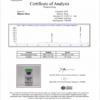 Tirzepatide 60 mg Certificate of Analysis Certificate of Analysis for Tirzepatide 60 mg from Vanguard Laboratory